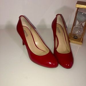 Michael Kors Glossy Red Pumps